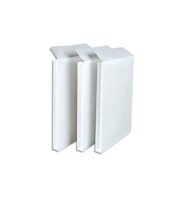 GPV Boîte de 250 pochettes à soufflets 3 cm en vélin blanc 120g format 24 - 260 x 330 mm