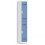 PIERRE HENRY Vestiaire 2 Cases + 1 Colonne - Dimensions : 30 x 180 x 50 cm gris perle bleu