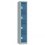 PIERRE HENRY Vestiaire 4 Cases + 1 Colonne - Dimensions : L30 x H180 x P50 cm gris perle bleu
