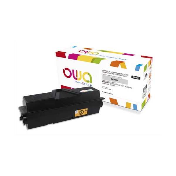 OWA BY ARMOR Cartouche toner laser compatibilité Kyocera Noir TK-1130
