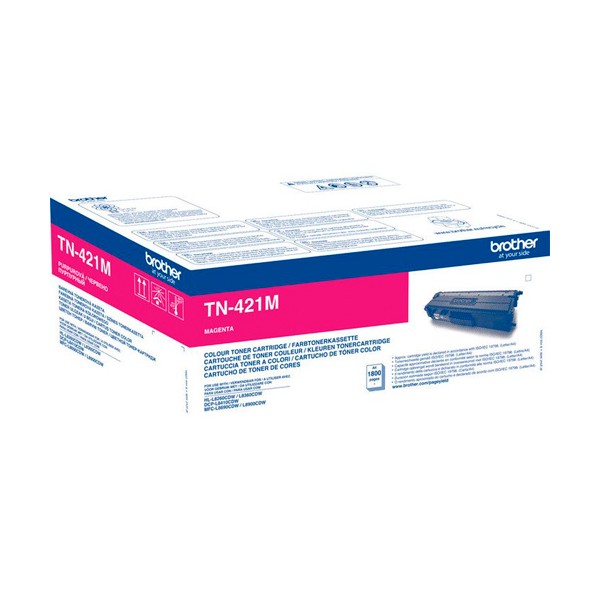 BROTHER Cartouche toner laser magenta 1 800 pages TN-421M