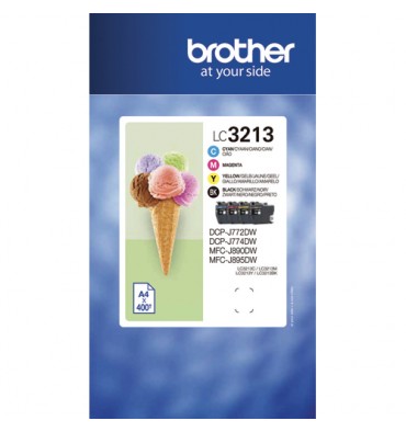 BROTHER Multipack LC 3213 image "glace" 4 couleurs