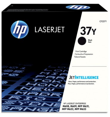 HP Cartouche toner laser noir 37Y - CF237Y