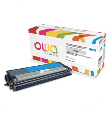 OWA BY ARMOR Cartouche toner laser cyan compatible BROTHER TN-328C