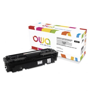 OWA BY ARMOR Cartouche toner laser noir compatible HP CF410X / 410X