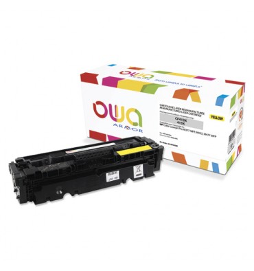 OWA BY ARMOR Cartouche toner laser jaune compatible HP CF412X / 410X