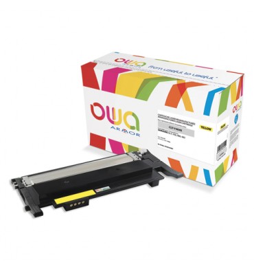 OWA Cartouche toner laser compatible pour SAMSUNG jaune CLT-Y404S