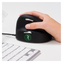 R GO TOOLS R-go HE mouse break , souris ergonomique,logiciel anti-rsi,S/M, droite, filaire RGOBRHESMR
