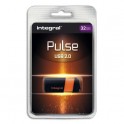 INTEGRAL Clé USB 2.0 PULSE 32Go Orange INFD32GBPULSEOR + redevance