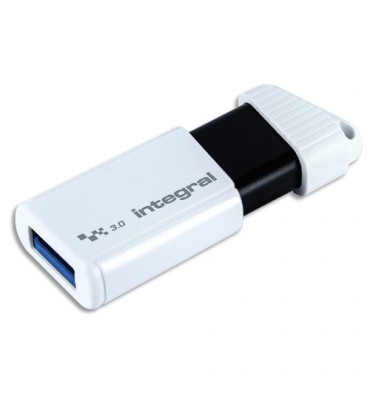 INTEGRAL Clé USB 3.0 256Go Turbo Blanche INFD256GBTURBWH3.0 + redevance