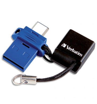 VERBATIM Clé USB 3.0 Store'N'Go Type C Dual 64Go 49967 + redevance