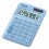 CASIO Calculatrice de bureau à 12 chiffres MS-20UC-LB-S-EC, coloris bleu clair