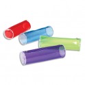 VIQUEL Trousse ronde PROPYGLASS 22 x 7 x 7 cm PVC Assortis transparent rouge, bleu, vert, violet