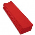 CLAIREFONTAINE Rouleaux paquet de 10 feuilles crépon M40 2 x 0,5 m rouge