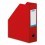 ELBA Porte-revues en PVC soudé, dos de 10 cm 32 x 24 cm, livré à plat. Coloris rouge