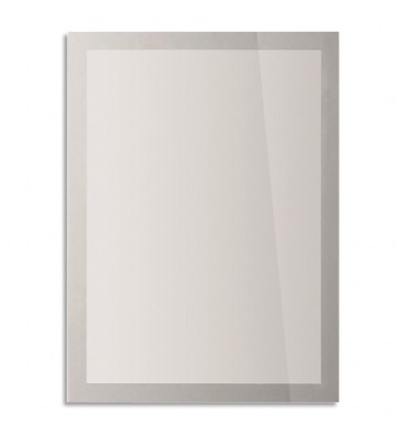 PAPERFLOW Cadre photo contour aluminium coloris Noir, plaque en plexiglas.  Format 60 x 80 cm