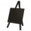 SECURIT Mini Tripod ardoise de table - L24 x H15 cm coloris bois finition noir laqué
