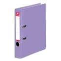 PERGAMY Classeur à levier en polypropylène intérieur/extérieur. Dos 5 cm. Format A4. Coloris violet