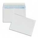 OXFORD Boîte de 200 enveloppes blanches auto-adhésives 90g format 162X229mm C5