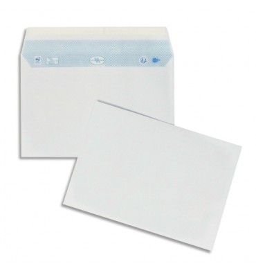 500 pochettes Enveloppes c5 162 x 229 mm - 90 gr - sans fenêtre