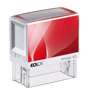 Tampon personnalisable COLOP Printer 40 - 6 lignes max