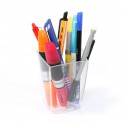 5 ETOILES Pot à crayons en polystyrène coloris cristal