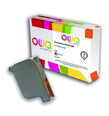OWA Cartouche compatible machine à affranchir HP Address Printer C6170A. Capacité 42 ml