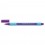 SCHNEIDER Stylo bille à capuchon, pointe large, corps triangulaire caoutchouc, encre violette