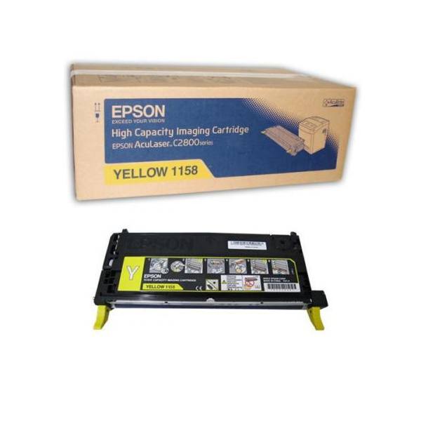 EPSON Cartouche toner laser haute capacité jaune C13S051158