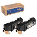 EPSON Double-pack cartouches toner laser noir C13S050631