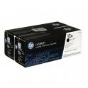 HP Twin Pack Cartouches toner laser laser noir 12A - Q2612AD
