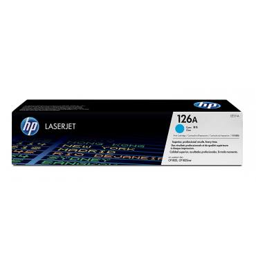 HP Cartouche toner laser cyan N°126A - CE311A