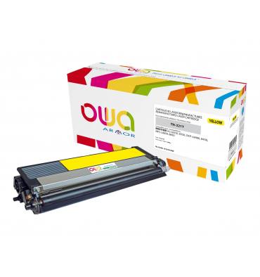 OWA BY ARMOR Cartouche toner laser Jaune compatibilité Brother TN-321Y