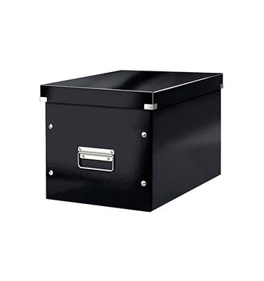 LEITZ Boîte CLICK&STORE cube format S. Coloris noir