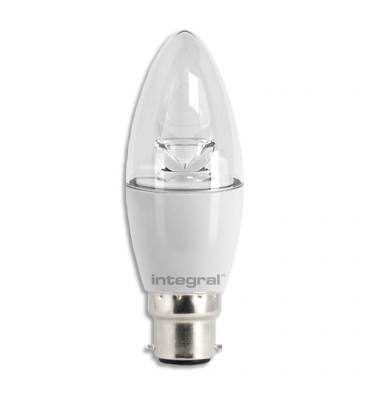 INTEGRAL Ampoule LED Flamme Cristal E14 5,5W blanc chaud