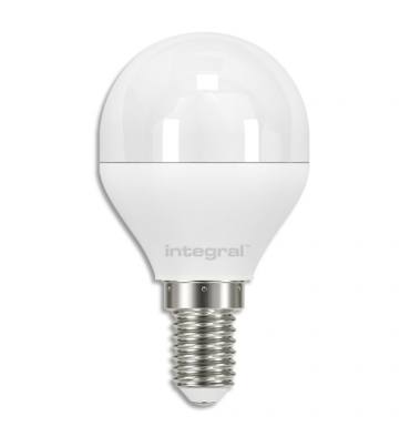 INTEGRAL Ampoule LED Mini Globe opale E14 5,5W blanc chaud