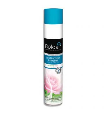 BOLDAIR Destructeur d’odeurs aérosol 500ml odeurs menthe rose