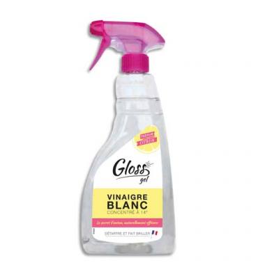 GLOSS Spray au Vinaigre Blanc en gel de 750 ml, parfum citron