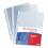 PERGAMY Boîte 100 pochettes perforées polypropylène lisse 12/100ème format A4. Coloris incolore