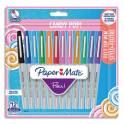 PAPERMATE Blister 12 Stylos feutre Flair Ultra Fine. Assortis Candy Pop