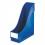 LEITZ Porte-revues en polystyrène avec large poignée - Bleu - H32 x P29 cm - Dos 9 cm