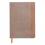 RHODIA Carnet Rhodiarama 14,8 x 21 cm 160 pages lignées. Couverture simili-cuir gris taupe
