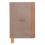 RHODIA Carnet Rhodiarama souple 14,8 x 21 cm 240 pages points Dot / élastique. Couverture simili-cuir taupe
