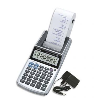 CANON Calculatrice imprimante portable 12 chiffres P1-DTSC II+adaptateur AD11 inclus 