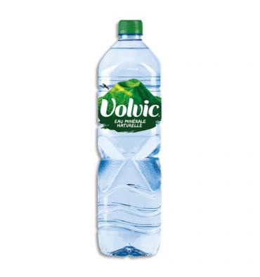 VOLVIC Bouteille plastique d'eau plate d'1,5 litre