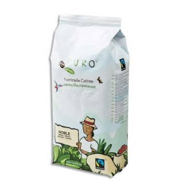 PURO Paquet de 1kg de café en grains 80 % Arabica et 20 % Robusta