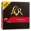 L'OR Boîte de 20 dosettes de 104 g de café moulu Espresso Splendente n°7