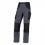 DELTA PLUS Pantalon Mach spirit Gris Noir en coton et polyester, 8 poches, fermeture zip Taille XL