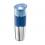 Bouteille isotherme de la gamme Picnik couleur gris acier et bleu orage, contenance de 320 ml
