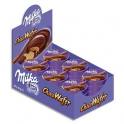 MILKA Boîte présentoir de 30 Médaillons gaufrés au chocolat Choco Wafer de 30 g